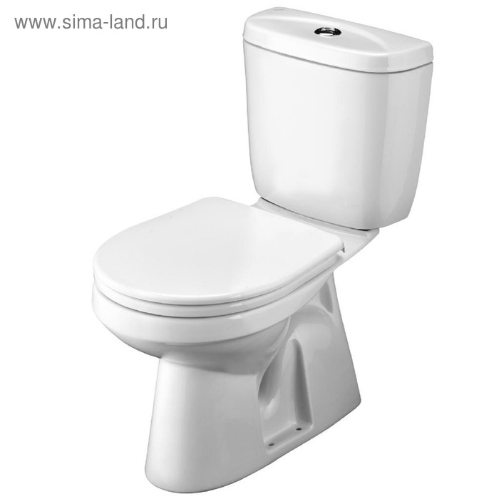 Унитаз компакт Santek «Анимо» выпуск в пол, 1-реж арматура, сиденье полипропилен