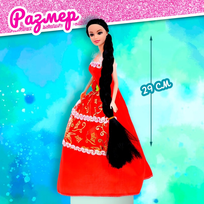 Кукла-модель «Лера» в платье, цвета МИКС - фото 1886424917
