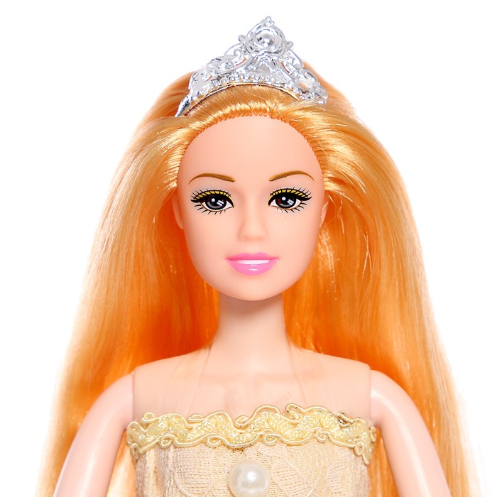Кукла-модель «Эмели» в платье, с аксессуарами - фото 1886424930