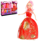 Кукла-модель «Лида» с набором платьев, МИКС - фото 4286590