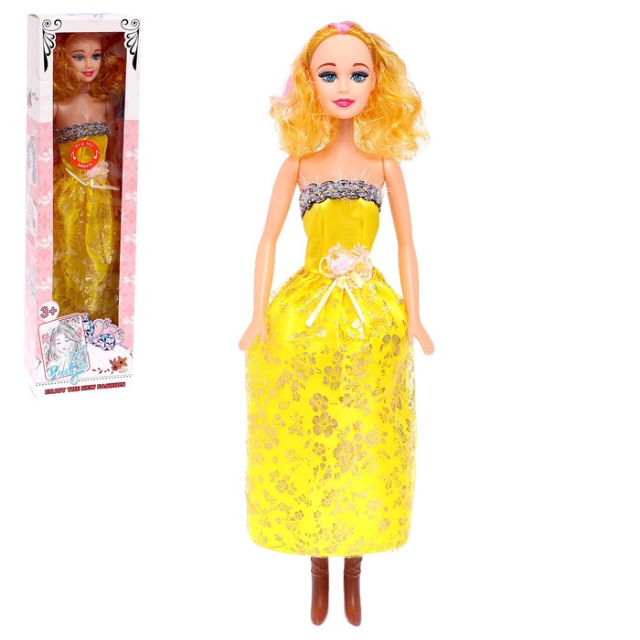 Кукла ростовая «Таня» в платье, со звуком, 54 см, цвет МИКС - фото 1899718315
