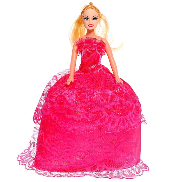 Кукла-модель «Лиза» в платье, цвета МИКС - фото 1907040587