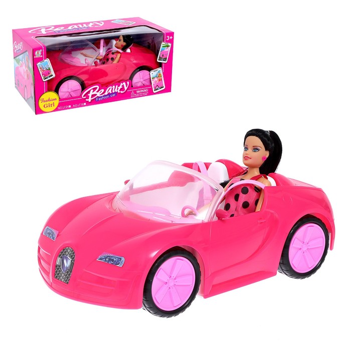 Машина Beauty, с куклой «Алёна» - фото 1907040601