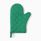 Варежка-прихватка «Новогодний лес» 20×28 см, саржа, 100% х/л, ватин 250 г/м² - Фото 3