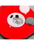 Ёлочная игрушка «Новогодний шар», 10×10×1 см, 3 LED, от батареек, свечение тёплое белое - Фото 6