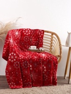 Плед флисовый новогодний «Экономь и Я. Снежинки», 150×130 см - Фото 5