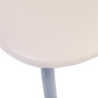 Стул "Венский", Серебристый металлик/Молочный - Фото 4