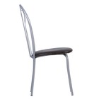 Стул "Венский", Серебристый металлик/Шоколадная рептилия - Фото 2