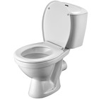 Унитаз компакт Santek «Паллада», горизонт. выпуск, 2-реж. арм., сиденье дюропласт 4648940