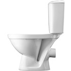 Унитаз компакт Santek «Паллада», горизонт. выпуск, 2-реж. арм., сиденье дюропласт 4648940