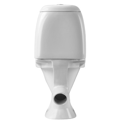Унитаз компакт Santek «Римини» косой выпуск, 1-реж. арм., сиденье полипропилен