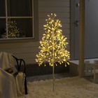 Светодиодное дерево «Ёлка» 1.5 м, 324 LED, мерцание, 220 В, свечение тёплое белое - фото 1572018