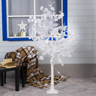 Светодиодное дерево «Клён белый» 1.6 м, 160 LED, постоянное свечение, 220 В, свечение белое - фото 9902893