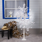 Светодиодное дерево «Клён белый» 1.6 м, 160 LED, постоянное свечение, 220 В, свечение тёплое белое - фото 9870401