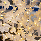Светодиодное дерево «Клён белый» 1.6 м, 160 LED, постоянное свечение, 220 В, свечение тёплое белое - фото 9870402