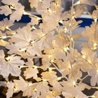 Светодиодное дерево «Клён белый» 1.6 м, 160 LED, постоянное свечение, 220 В, свечение тёплое белое - Фото 6