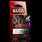 Презервативы ультратонкие MAXUS Sensitive №3 ж/к - Фото 6