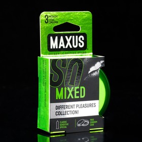 Презервативы набор MAXUS Mixed №3 ж/к