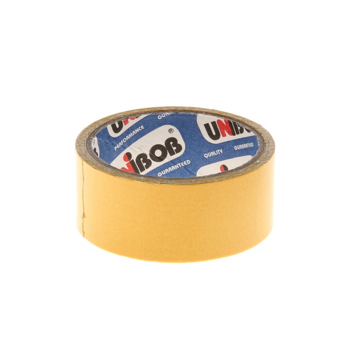 Клейкая лента двусторонняя UNIBOB 38 мм×5 м - Фото 1