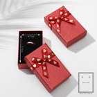 Коробочка подарочная под набор «Влюбленность», 5×8 (размер полезной части 4,7×7,7 см), цвет красный - фото 321230086
