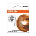 Лампа автомобильная Osram Black, BAX, 12В, 1.2 Вт, (B8,5d/2), 2721MF - фото 104352
