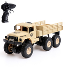 Грузовик радиоуправляемый «Бортовой», полный привод 4WD, работает от аккумулятора, 1:16, цвет бежевый - Фото 1