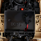 Грузовик радиоуправляемый «Фургон», полный привод 6WD, работает от аккумулятора, 1:16, цвет бежевый - фото 3843284
