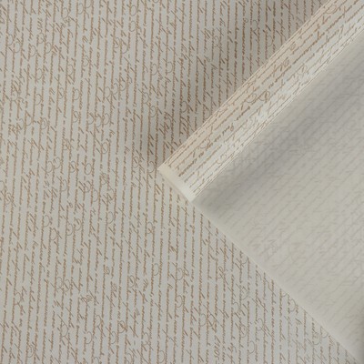 Бумага упаковочная крафт «Проза», золото, 0.72×10 м