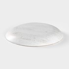 Блюдо для фруктов Доляна «Ундина», 19.5×3 см, золотое с белым - Фото 3