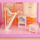 Дом для кукол «Кукольный домик» с мебелью и аксессуарами - фото 3843464