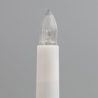 Лампа светодиодная для рождественской горки, 0.35 Вт, цоколь Е10, теплый белый, 2 шт - фото 8496670
