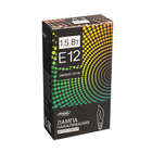 Лампа накаливания для рождественской горки с эффектом пламени, 1.5 Вт, цоколь Е12, 2 шт. - Фото 3