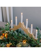 Светодиодная фигура «Рождественская горка» 39.5×33×5 см, дерево, 220 В, эффект пламени - Фото 10