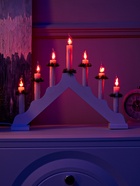 Светодиодная фигура «Рождественская горка» 39.5×33×5 см, дерево, 220 В, эффект пламени - Фото 6