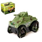 Машина-перевёртыш «Танк», работает от батареек, цвета МИКС - Фото 1