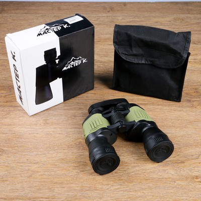 Бинокль 7×50 «Трофей», с патронами, салатовая вставка