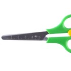 Ножницы детские 13 см, безопасные,  пластиковые ручки с фиксатором, МИКС - Фото 4