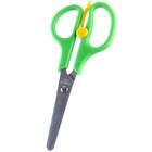 Ножницы детские 13 см, безопасные,  пластиковые ручки с фиксатором, МИКС - Фото 2