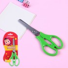 Ножницы детские 12 см, безопасные, пластиковые ручки, МИКС, Маша и Медведь - Фото 5