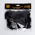 Карнавальный набор Gangster party, повязка на голову с пером, боа - Фото 5