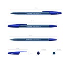 Ручка шариковая ErichKrause R-301 Original Stick, узел 0,7 мм, стержень синий - Фото 2