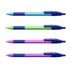 Ручка шариковая ErichKrause. R-301 Neon Matic & Grip, автоматическая, синий стержень, узел 0.7 мм, резиновый упор, МИКС 4639759