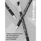 Ручка шариковая Erich Krause MaxGlider, Ultra Glide, суперкомфортное письмо, стержень чёрный - Фото 3