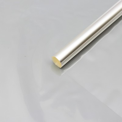 Пленка для цветов прозрачная 0.5×22 м, 400 г, 40 мкм