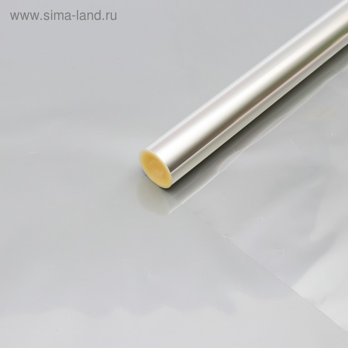 Пленка для цветов прозрачная 0.5×55 м, 1000 г, 40 мкм - Фото 1