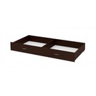 Ящик выкатной для двухъярусной кровати, глубина 120 см, цвет венге - Фото 1