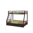 Ящик выкатной для двухъярусной кровати, глубина 120 см, цвет венге - Фото 2