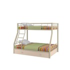 Ящик выкатной для двухъярусной кровати, глубина 120 см, цвет молочный дуб - Фото 3