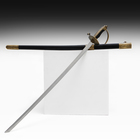 Макет оружия «Сувенирная сабля. Защита», ножны чёрные с бронзой, клинок 77 см - Фото 7