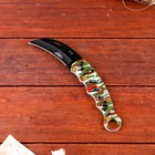 Нож-керамбит "Коготь смерти", камуфляж, лезвие 7 см - Фото 1